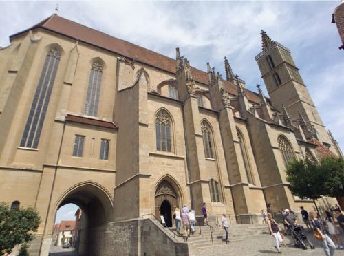 慕尼黑必玩-Rothenburg ob der Tauber 羅滕堡 = 羅騰堡-St.Jakobskirche 聖雅各教堂