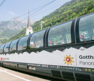 瑞士必搭-Gotthard Panorama Express 哥達景觀列車