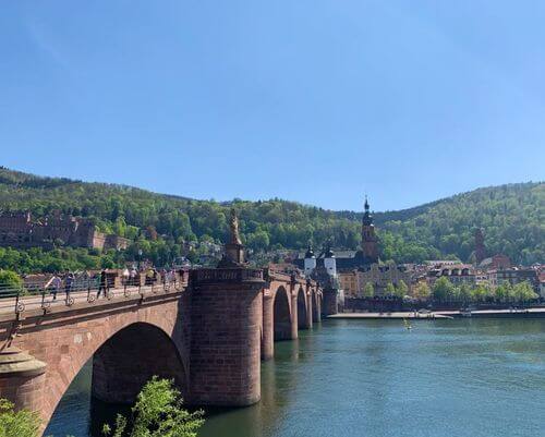 德國海德堡Heidelberg必玩-Alte Brücke 老橋 = Karl-Theodor-Brück 卡爾-特奧多橋