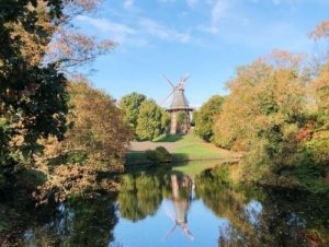 德國不來梅=不萊梅Bremen必玩-Mühle Am Wall 護城河公園 = Wallanlagen 風車公園