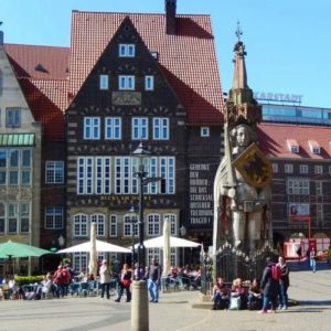 德國不來梅=不萊梅Bremen必玩-Bremer Roland 羅蘭像