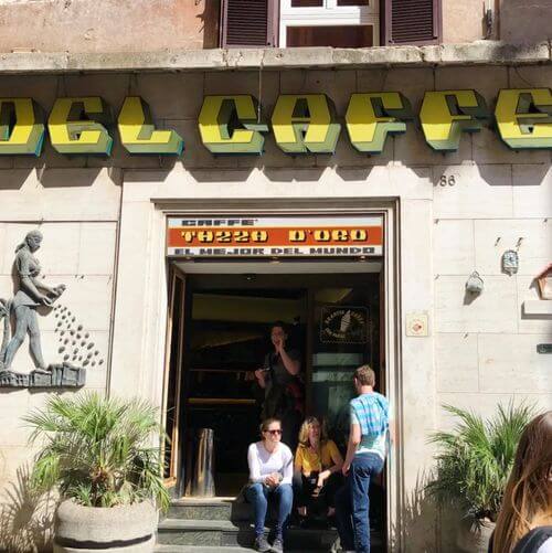 義大利羅馬Rome (Roma)必吃 -La Casa del Caffè Tazza d'Oro 金杯咖啡