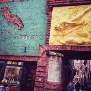 德國不來梅=不萊梅Bremen必玩-Böttcherstraße 箍桶匠街 = 黃金巷