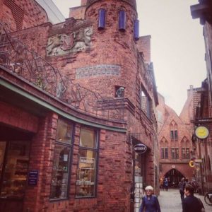 德國不來梅=不萊梅Bremen必玩-Böttcherstraße 箍桶匠街 = 黃金巷
