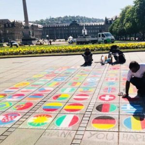德國司徒加特=斯圖加特Stuttgart必玩-Schlossplatz 王宮廣場