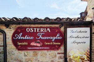 義大利蒙特里久尼 = 蒙特里焦尼 Monteriggioni必吃 -Osteria Antico Travaglio
