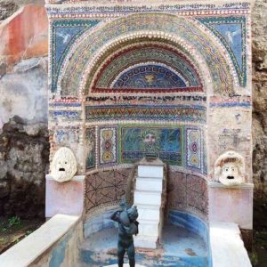 義大利龐貝 = 蓬佩伊 Pompeii 必玩 - Regio VI 20 House of the Large Fountain (義 Casa della Fontana Grande)