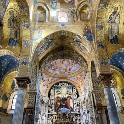 義大利巴勒莫 Palermo 必玩 - Santa Maria dell'Ammiraglio = La Martorana 海軍元帥聖母教堂 = 拉瑪爾特拉納教堂