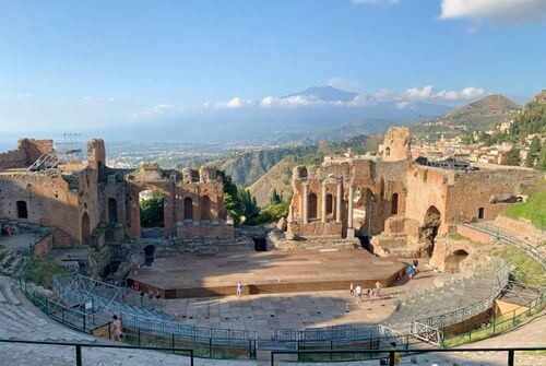 義大利陶爾米納 Taormina (西西里語 Taurmina) 必玩 - Teatro Antico di Taormina 古希臘劇場