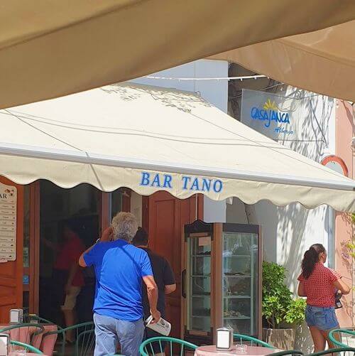 義大利利帕里島 ISOLA DI LIPARI 必吃 -Bar Tano