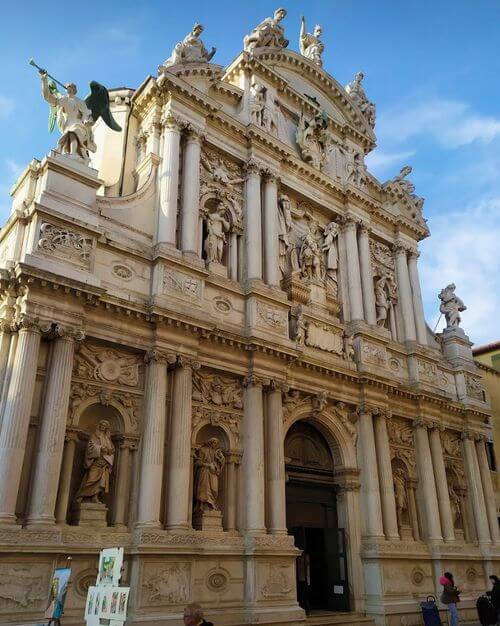 義大利威尼斯 Venice 聖馬可區 Sestiere San Marco 必玩 - Chiesa di Santa Maria del Giglio 百合聖母教堂