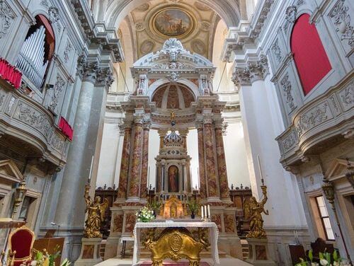 義大利威尼斯 Venice 多爾索杜羅區 Sestiere Dorsoduro 必玩 - Chiesa di Santa Maria del Rosario (Gesuati) 玫瑰聖母堂