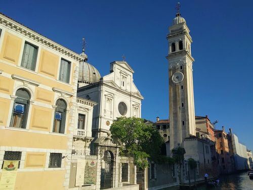 義大利威尼斯 Venice 城堡區 Sestiere Castello 必玩 - Chiesa di San Giorgio dei Greci 希臘聖喬治堂