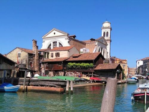 義大利威尼斯 Venice 多爾索杜羅區 Sestiere Dorsoduro 必玩 - Squero di San Trovaso 聖特羅瓦索造船廠