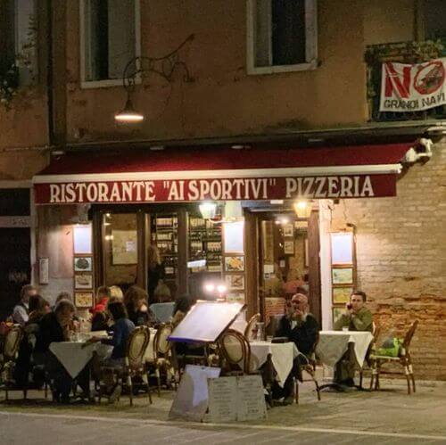 義大利威尼斯 Venice 多爾索杜羅區 Sestiere Dorsoduro 必吃 - Ristorante Ai Sportivi Pizzeria