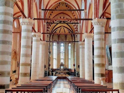 義大利威尼斯 Verona 維羅納 必玩 - Basilica di San Lorenzo 聖洛倫佐教堂 = 聖老楞佐堂