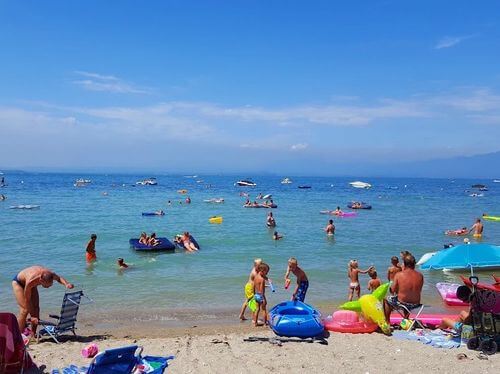 義大利威尼斯 拉齊塞 Lazise 必玩 - Lazise Beach Playground = Spiaggia Lazise海灘遊樂場