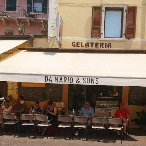 義大利威尼斯 馬爾切西內 Malcesine 必吃 - Da Mario & Sons Pizzeria Bar Gelateria