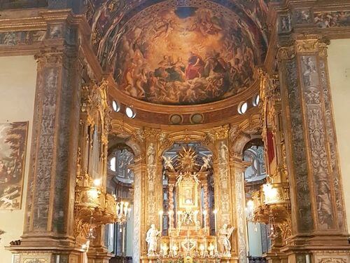 義大利帕爾馬 = 帕馬 Parma必玩 - Basilica di Santa Maria della Steccata 斯泰卡塔聖母聖殿