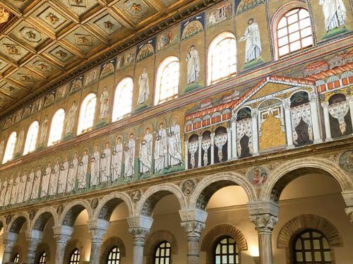 義大利拉文納 = 拉溫納 = 拉韋納 Ravenna必玩 - Basilica di Sant'Apollinare Nuovo 新聖亞坡理納聖殿