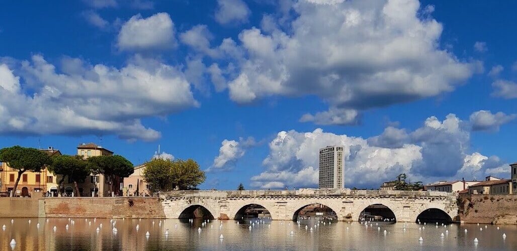 義大利里米尼 Rimini必玩 - Ponte di Tiberio 提比略橋 (= Pons Augusto 奧古斯都橋)
