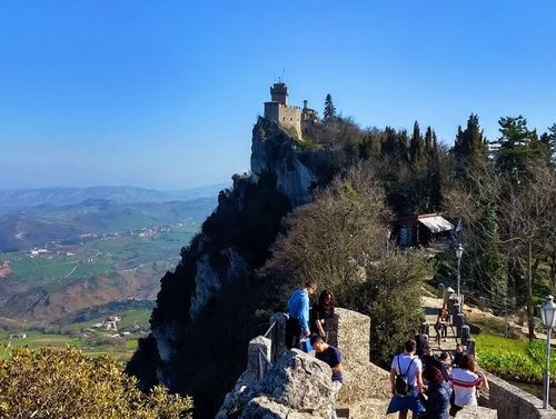 義大利聖馬利諾 San Marino (= Repubblica di San Marino 聖馬利諾共和國) 必玩 - Seconda Torre - Cesta 第二塔 - 切斯塔 (= Fratta)