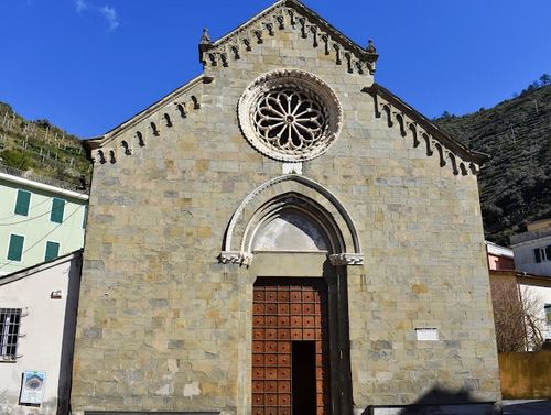 義大利Cinque Terre 五漁村 = 五鄉地必玩 - Chiesa di San Lorenzo 聖老楞佐堂 = 聖勞倫斯教堂