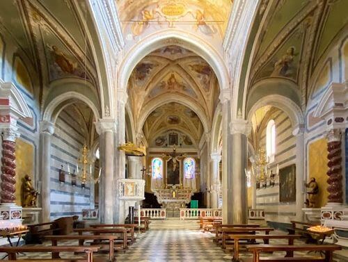 義大利Cinque Terre 五漁村 = 五鄉地必玩 - Chiesa Di San Pietro 聖伯多祿堂 = 聖彼得教堂