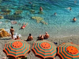 義大利Cinque Terre 五漁村 = 五鄉地必玩 - Spiaggia di Fegina 費吉納海灘