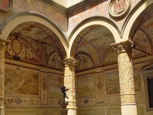 義大利佛羅倫斯 = 佛羅倫薩 = 翡冷翠 Florence = Fiorenza = Firenze 必玩 - Palazzo Vecchio 舊宮 (韋奇奧宮) = Palazzo della Signoria 領主宮