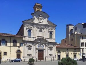 義大利佛羅倫斯 = 佛羅倫薩 = 翡冷翠 Florence = Fiorenza = Firenze 必玩 - Chiesa di San Salvatore in Ognissanti = Chiesa di Ognissanti 佛羅倫斯諸聖教堂