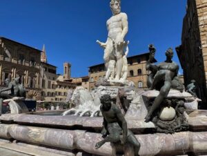 義大利佛羅倫斯 = 佛羅倫薩 = 翡冷翠 Florence = Fiorenza = Firenze 必玩 - Piazza della Signoria 領主廣場 - Fontana del Nettuno 海神噴泉