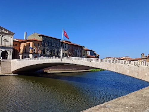 義大利比薩 Pisa 必玩 - Ponte Di Mezzo 中橋 = 梅佐橋