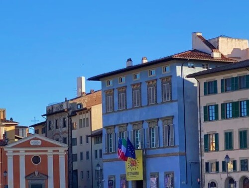 義大利比薩 Pisa 必玩 - Palazzo Blu 藍宮 = 藍色宅邸