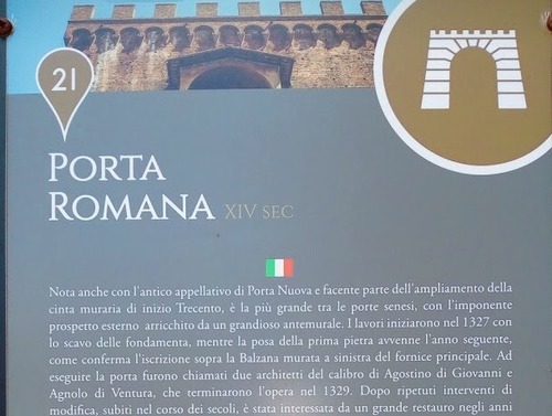 義大利西恩納 = 錫耶納 Siena 必玩 - Porta Romana 羅馬門