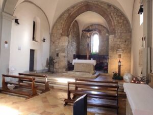 義大利蒙特里久尼 = 蒙特里焦尼 Monteriggioni必玩 - Chiesa di Santa Maria Assunta = Pieve di Santa Maria Assunta 聖瑪麗亞教堂