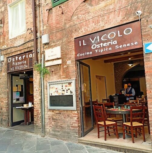 義大利西恩納 = 錫耶納 Siena 必吃 - Osteria Pizzeria Il Vicolo