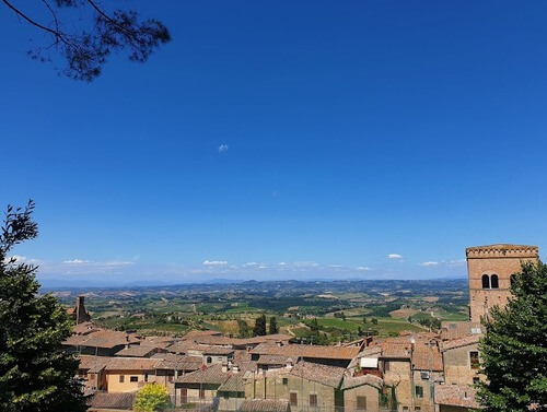 義大利San Gimignano 聖吉米尼亞諾 = 聖吉米納諾必玩 - Rocca of Montestaffoli 蒙泰斯塔弗利堡壘