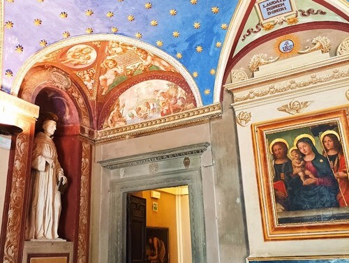 義大利西恩納 = 錫耶納 Siena 必玩 - Oratorio della Compagnia di San Bernardino 聖伯納迪諾禮拜堂