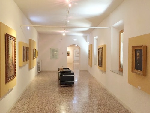 義大利San Gimignano 聖吉米尼亞諾 = 聖吉米納諾必玩 - Galleria d’Arte Moderna e Contemporanea Raffaele De Grada 現代藝術畫廊