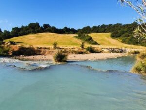 義大利Pienza 皮恩扎必玩 - Terme di Saturnia = Cascate del Mulino 天然溫泉浴場