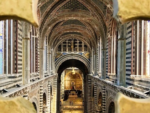 義大利西恩納 = 錫耶納 Siena 必玩 - Duomo di Siena 西恩納主教座堂 = 錫耶納主教座堂 - Porta del Cielo 天堂之門
