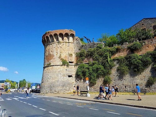 義大利San Gimignano 聖吉米尼亞諾 = 聖吉米納諾必玩 - Mura di San Gimignano 聖吉米尼亞諾城牆古城牆 - Bastione San Francesco 聖弗朗西斯堡壘
