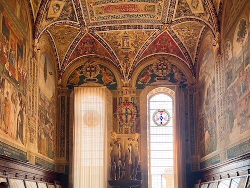 義大利西恩納 = 錫耶納 Siena 必玩 - Duomo di Siena 西恩納主教座堂 = 錫耶納主教座堂 - Libreria Piccolomini 皮克羅米尼圖書館