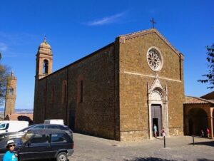 義大利Montalcino 蒙達奇諾 = 蒙塔奇諾必玩 - Chiesa di Sant'Agostino 聖阿戈斯蒂諾教堂