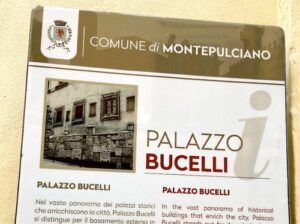 義大利 Montepulciano 蒙特普齊亞諾 = 蒙特普爾恰諾必玩 - Palazzo Bucelli 布切利宮