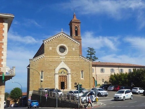 義大利 Montepulciano 蒙特普齊亞諾 = 蒙特普爾恰諾必玩 - Parrocchia di Sant'Agnese Convento Santuario = Chiesa di Sant'Agnese 聖阿涅斯教堂