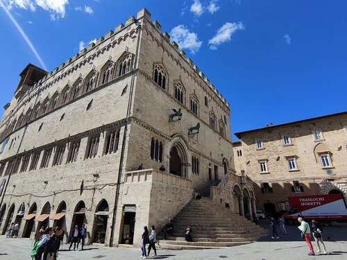 義大利 Perugia 佩魯賈必玩 - Palazzo dei Priori 普廖里宮 = Palazzo Nuovo del Popolo 新人民宮 - Galleria Nazionale dell'Umbria 翁布里亞國家美術館