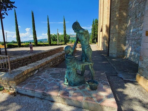 義大利 Assisi 阿西西 = 亞西西必玩 - Santuario del Sacro Tugurio di Rivotorto 里沃托托神聖小屋修道院