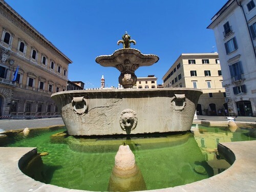 義大利 Rome 羅馬 (義語 Roma) 必玩 - Palazzo Farnese 法爾內塞宮 - Piazza Farnese 法爾內塞廣場